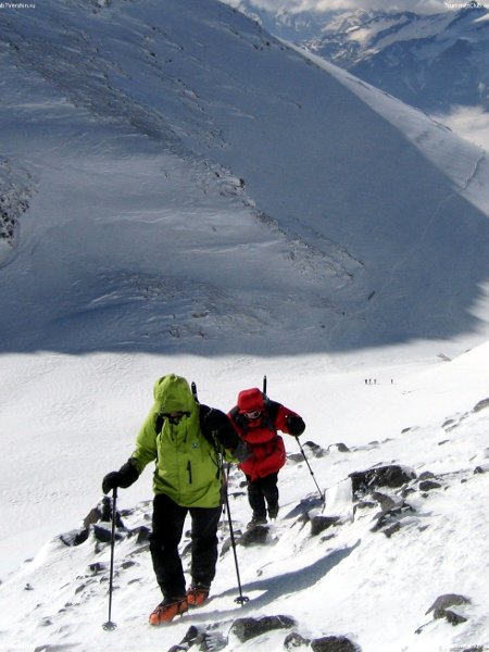 Approaching the summit of Elbrus (Photo: 7 Summits Club)