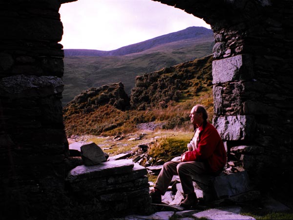 My father Ian glimpses that untravelled world, a moment captured on camera by my late mother Elisabeth in 1997