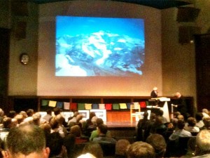 Doug Scott introduces Joe Brown's Kangchenjunga presentation