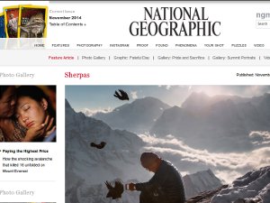 National Geographic has just published a series of articles about this year's Everest tragedy