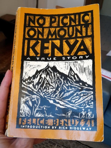 Well worth a read - No Picnic on Mount Kenya by Felice Benuzzi. A mountaineering classic, like no other adventure story.