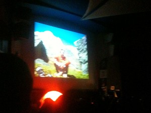 Ueli Steck tells a packed Royal Geographical Society about Annapurna