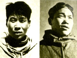 Wang Fu-chou and Chu Yin-hua, the first men to climb Everest from the north (Photo: Salkeld Collection)