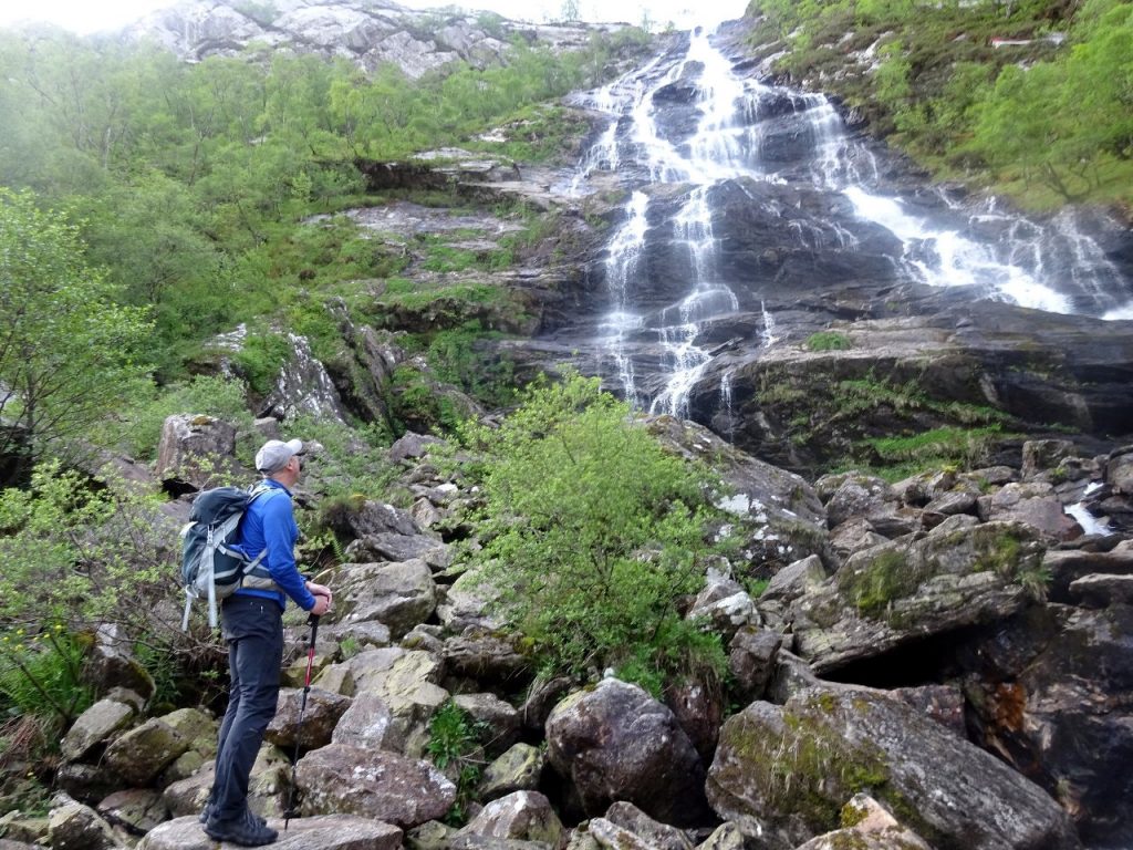 Somewhat underwhelmed by the waterfall of An Steall