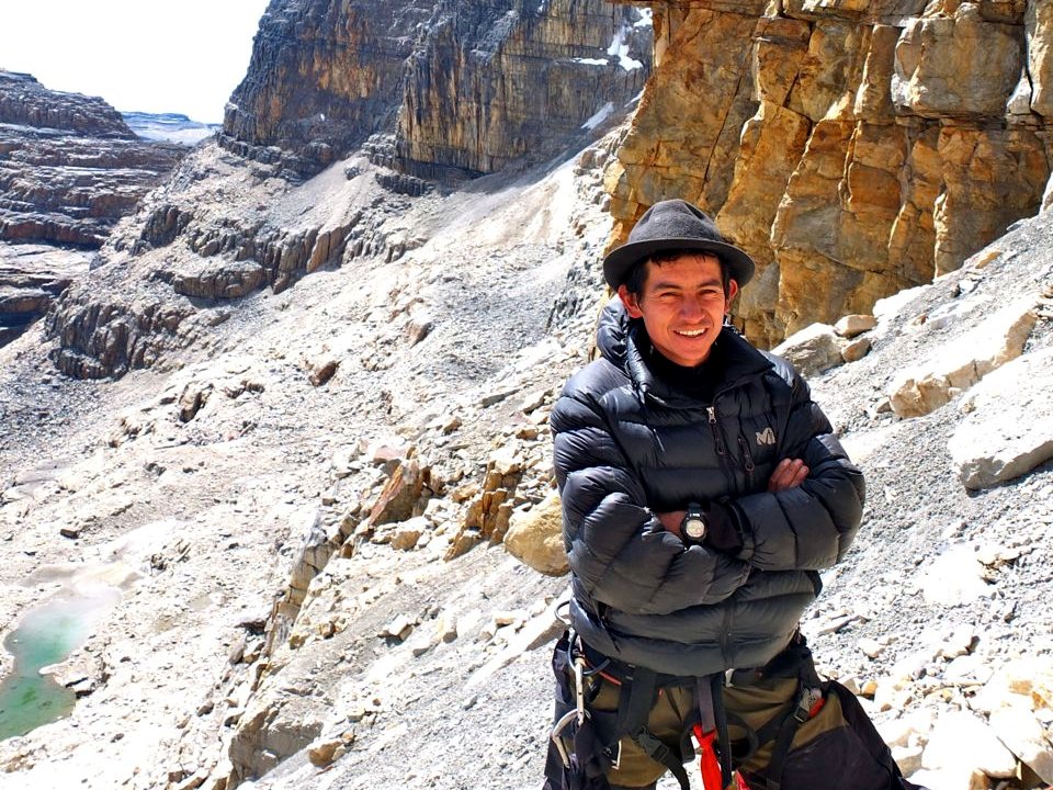 Victor Correa at Bellavista in the Sierra Nevada del Cocuy (Photo: Thierry Levenq)