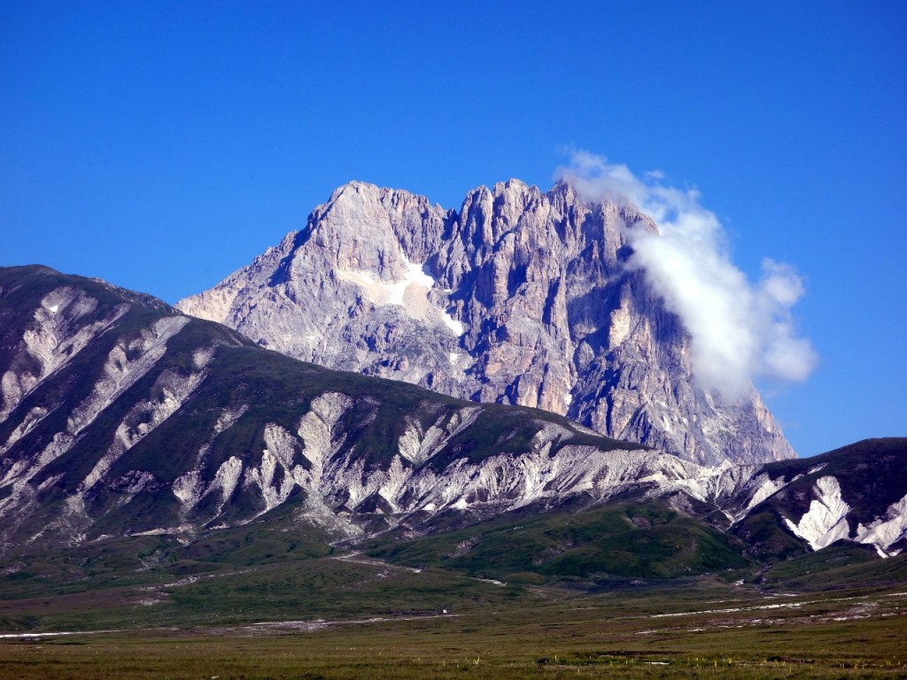 The Corno Grande aperitivo highest mountain in the Apennines Mark