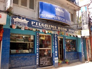 The unimposing frontage of the Pilgrim's Book House in Thamel disguised a veritable Aladdin's cave (Photo: Robert Murray-Smith)