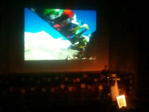 Leo Houlding's lecture at the Royal Geographical Society had an Everest theme
