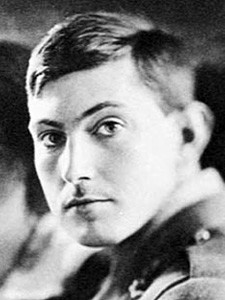 A young George Mallory in 1915, shortly after scaling the Eiffel Tower while on a school trip