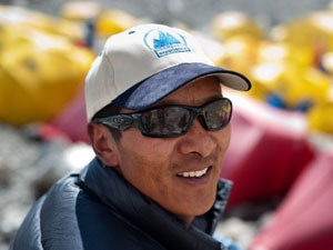 This year Phurba Tashi Sherpa is very likely to break Apa Sherpa's record for the highest number of Everest acents (Photo: Himalayan Experience)