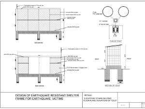 How to make a resilient earthquake-proof shelter. HCI have posted their plans online (Picture: Himalayan Climate Initiative)