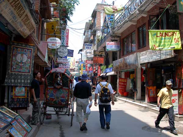 The Pilgrim's Book House was a peaceful haven off the busy tourist heart of Thamel (Photo: Bunter Anson)