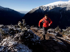 Ueli Steck training in the Khumbu region of Nepal (Photo: Scarpa)